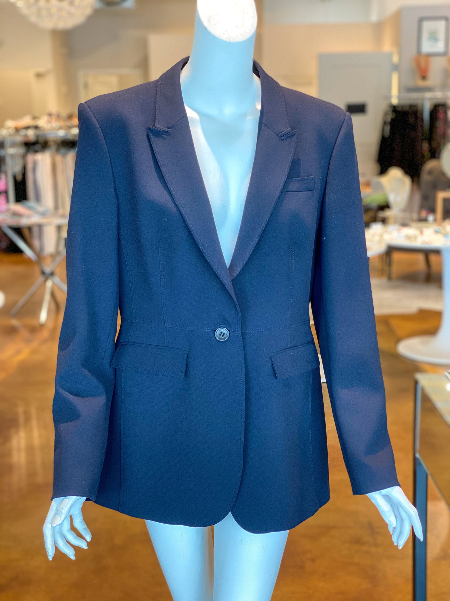 burberry blazer front