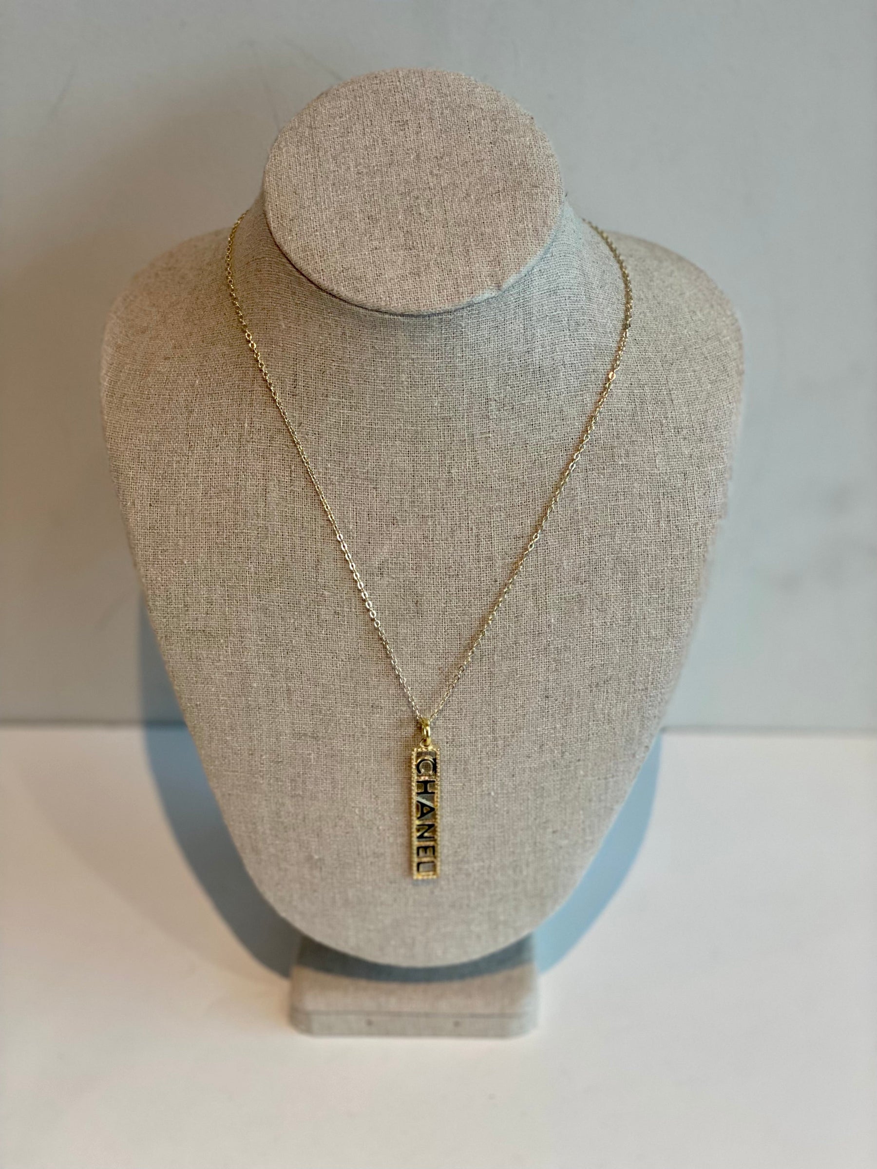 Designer Button Necklace