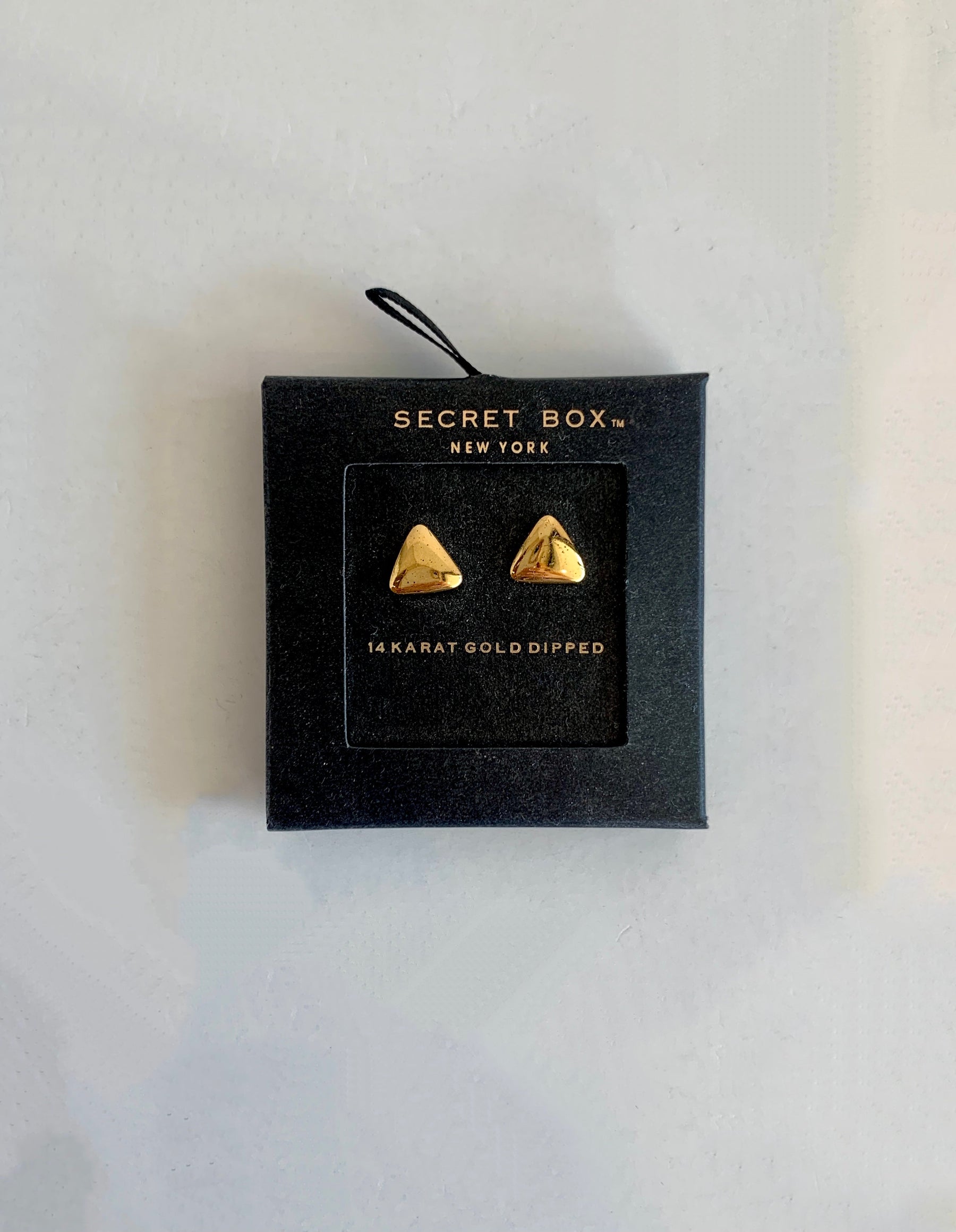 triangle earrings