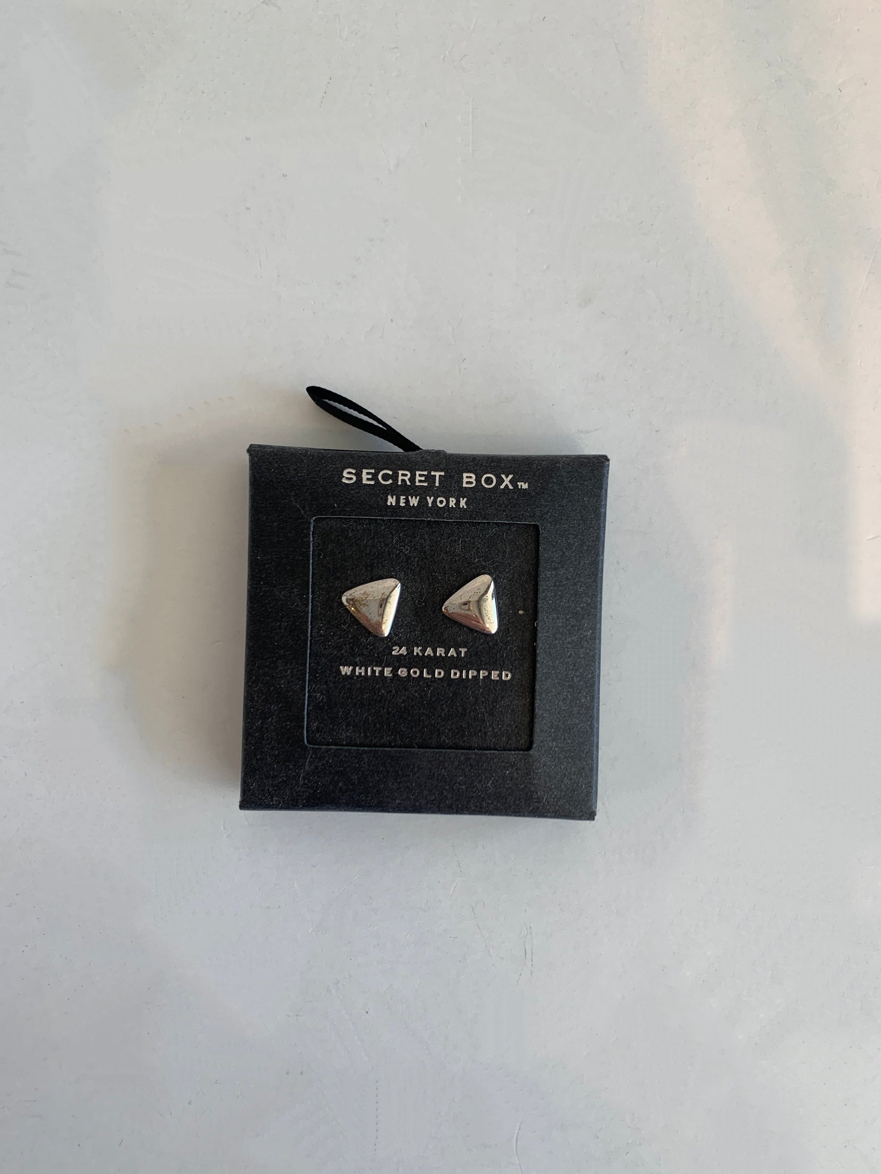triangle earrings