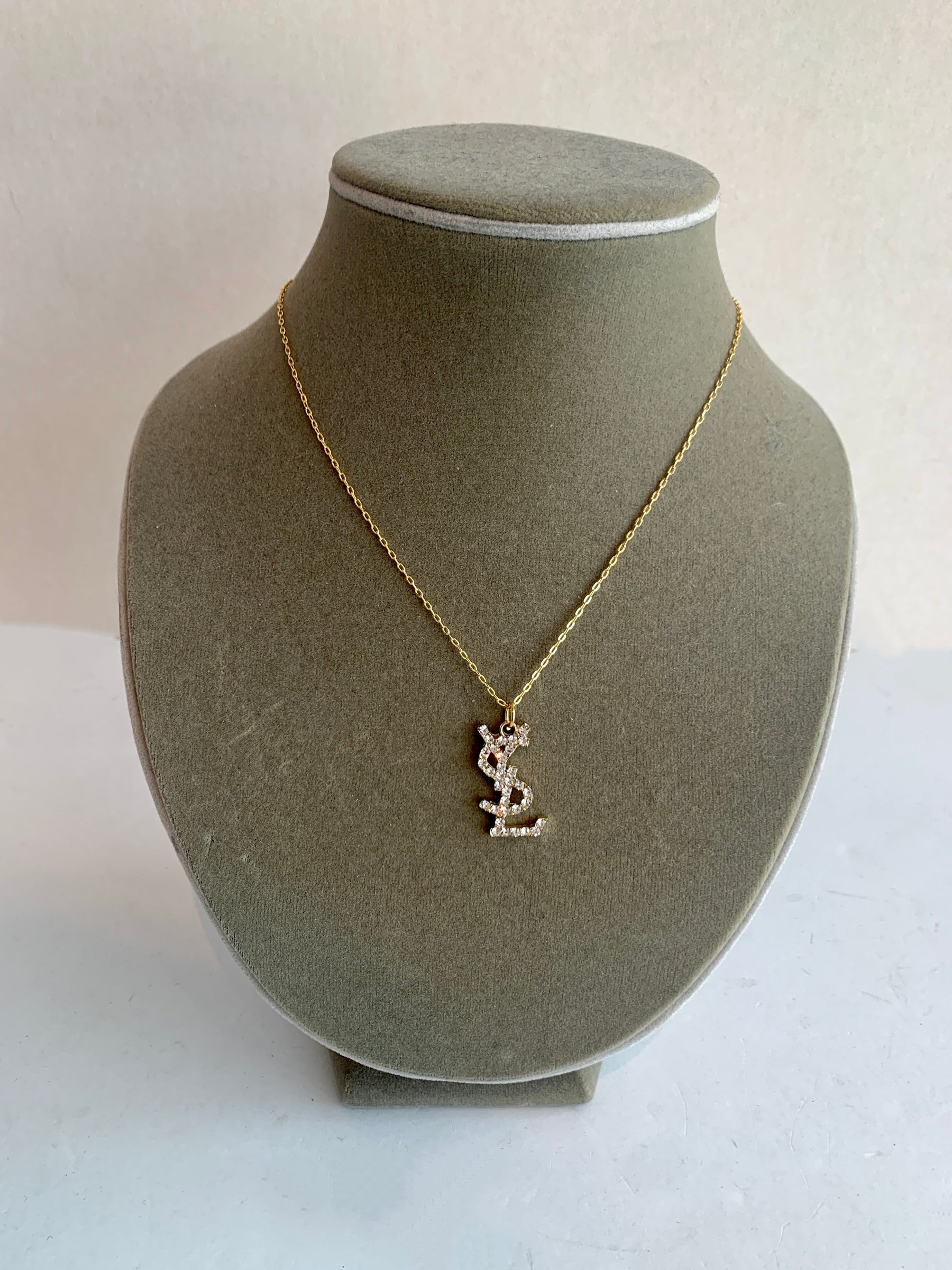 Designer button Necklace