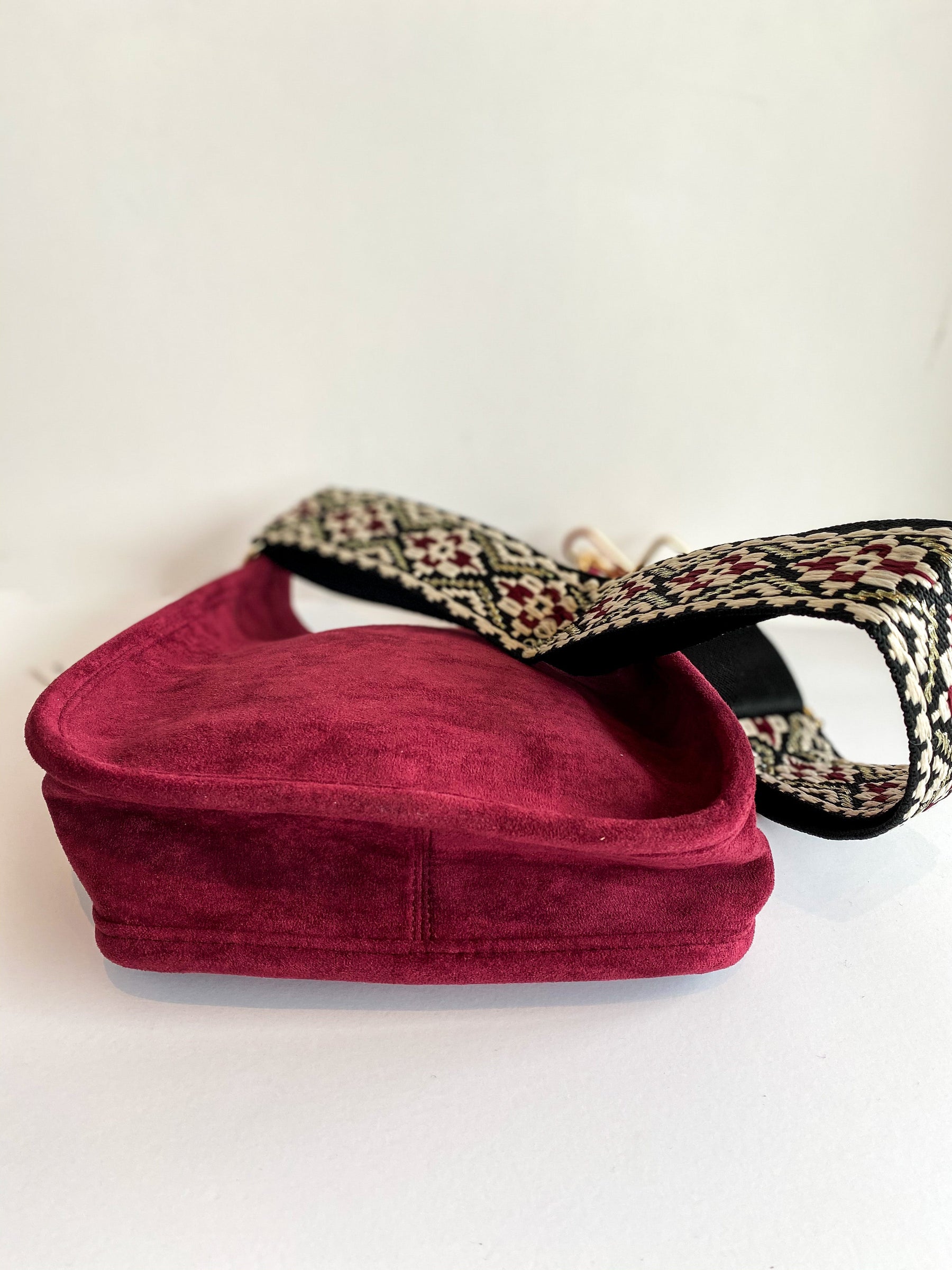 Ahdorned Mini Messenger Bag