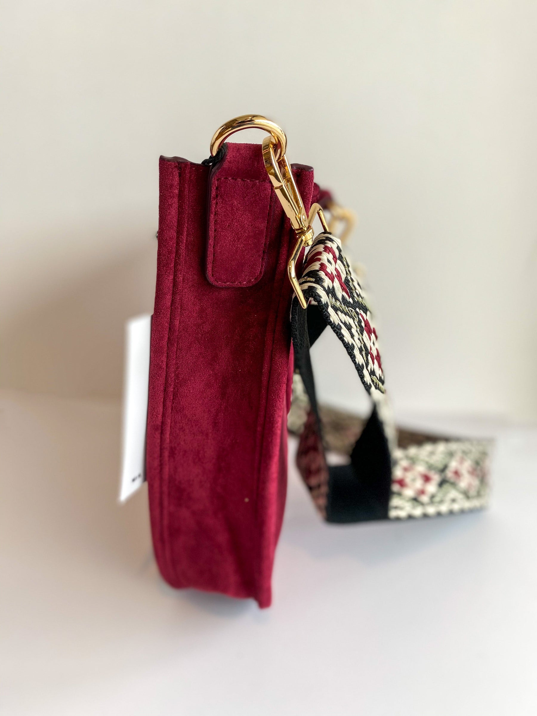 Ahdorned Mini Messenger Bag