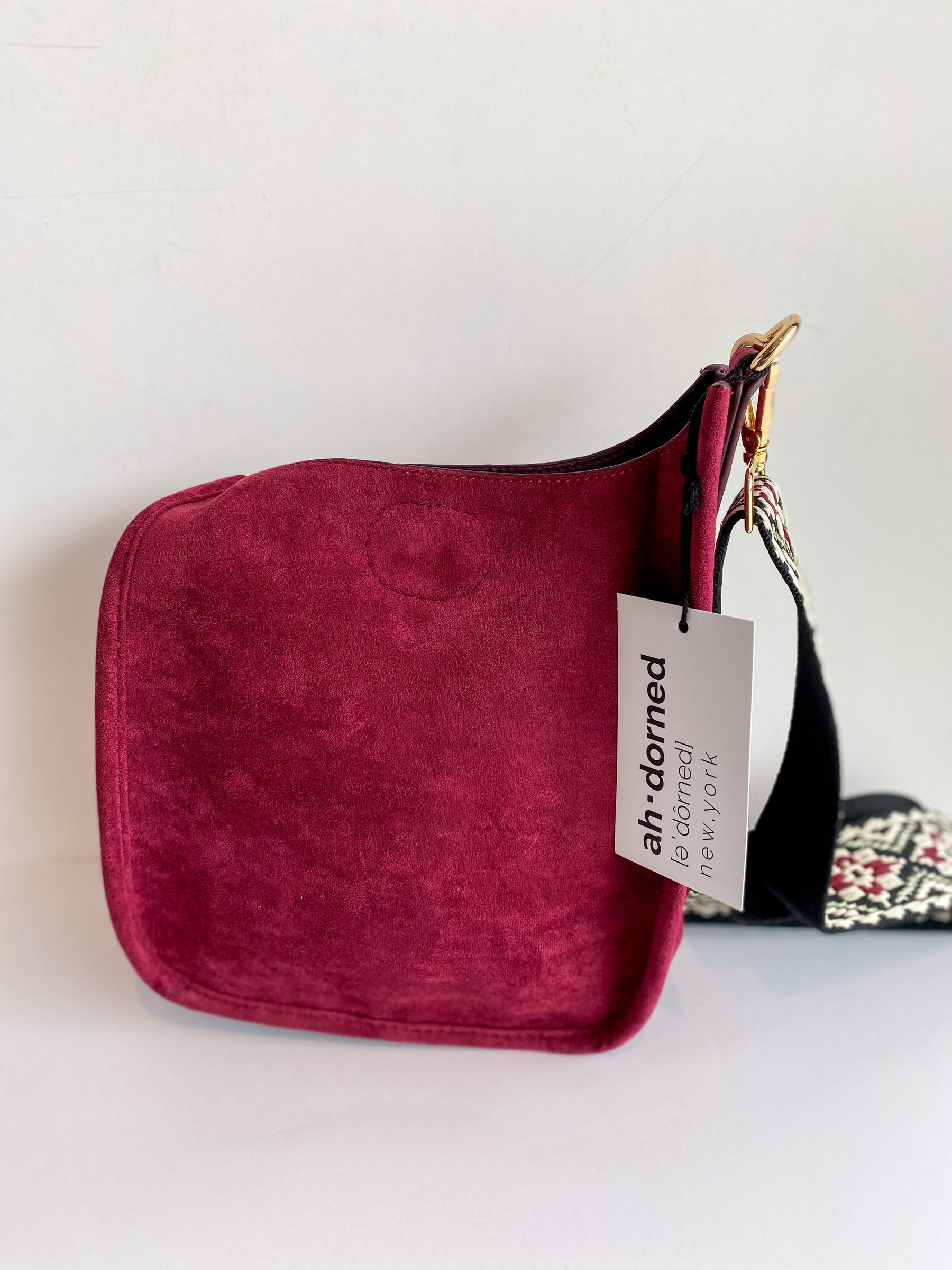 Ahdorned Mini Messenger Bag