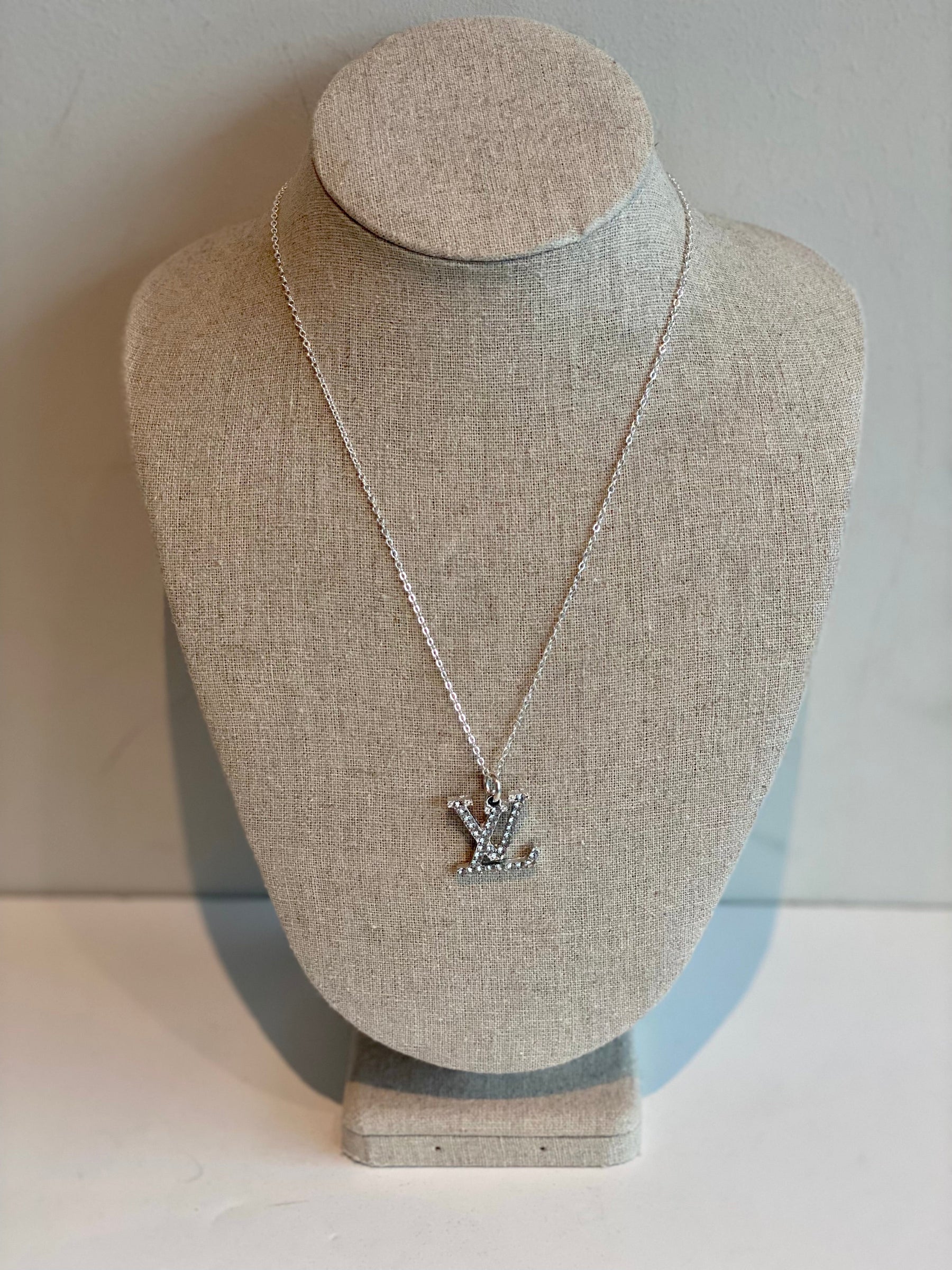 Designer Button Necklace