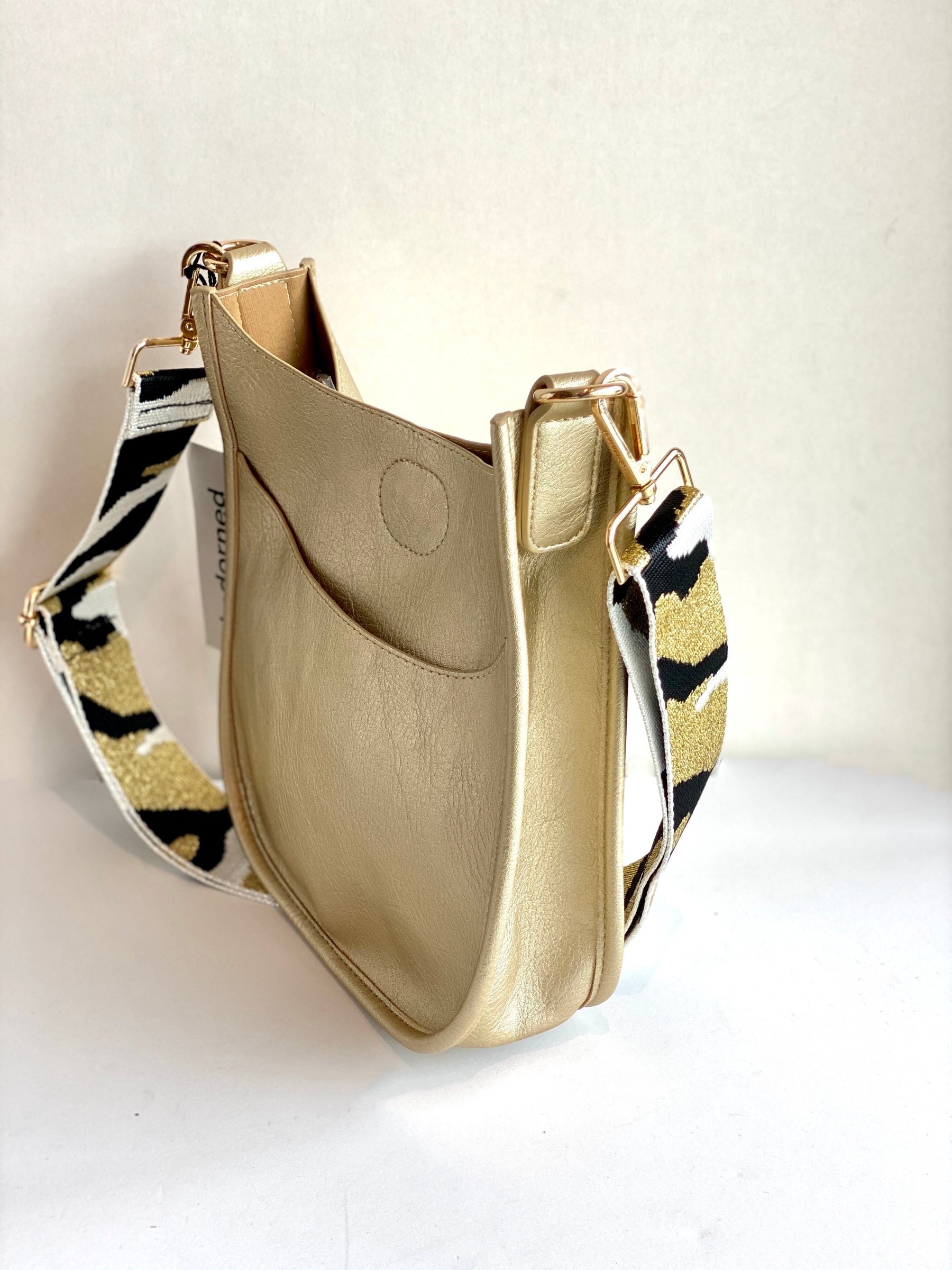 gold mini messenger side