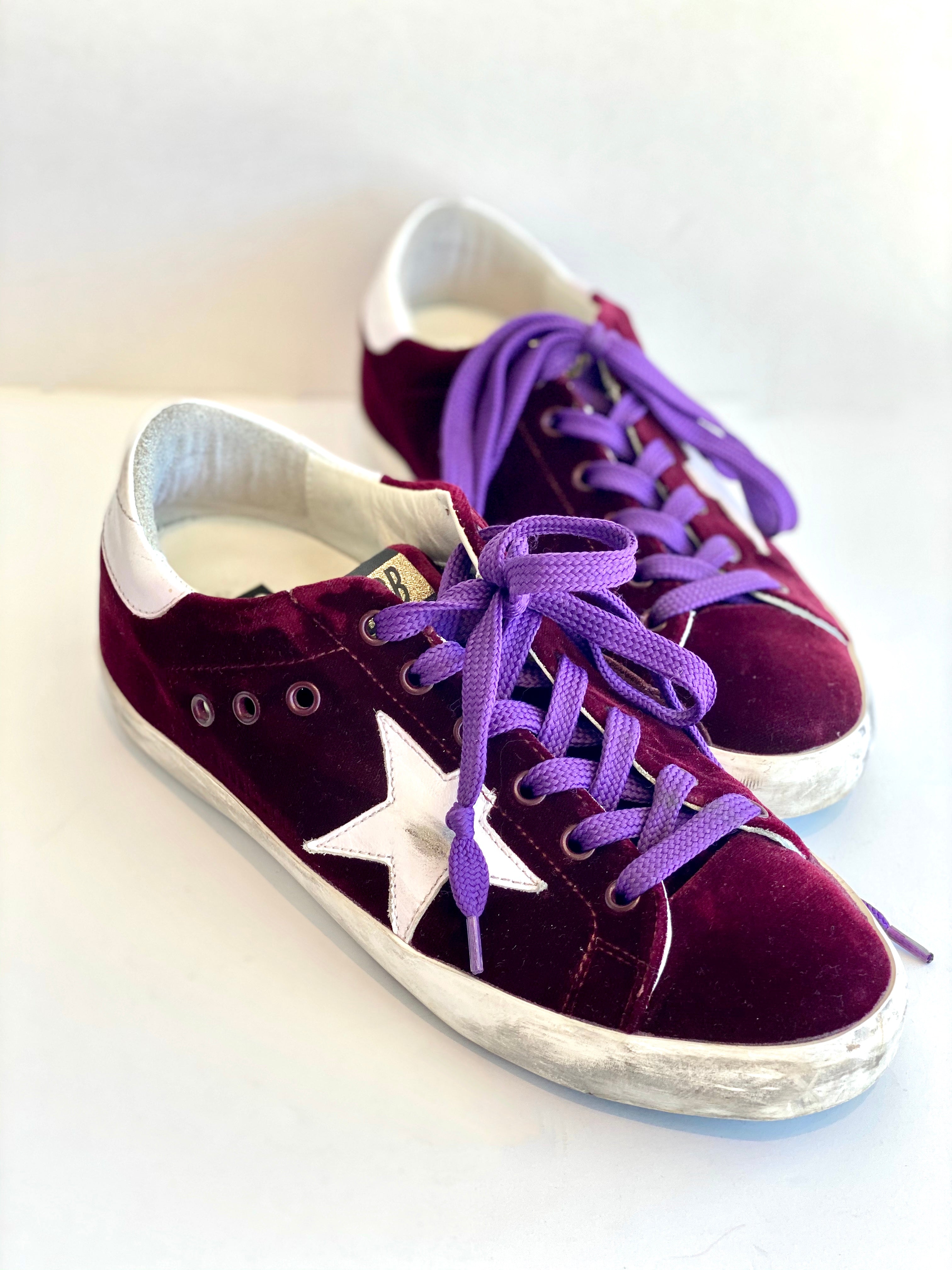 Golden Goose Velvet Sneaker