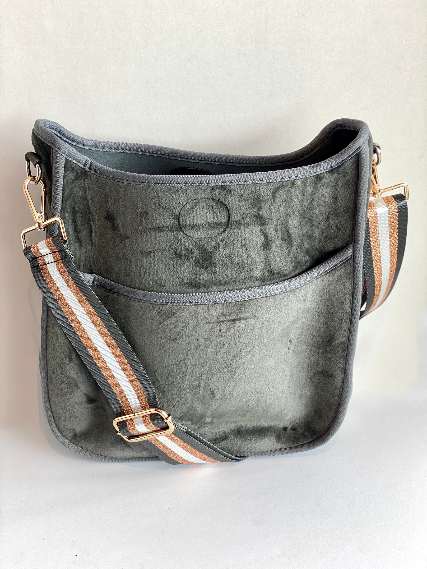 velour large gray
