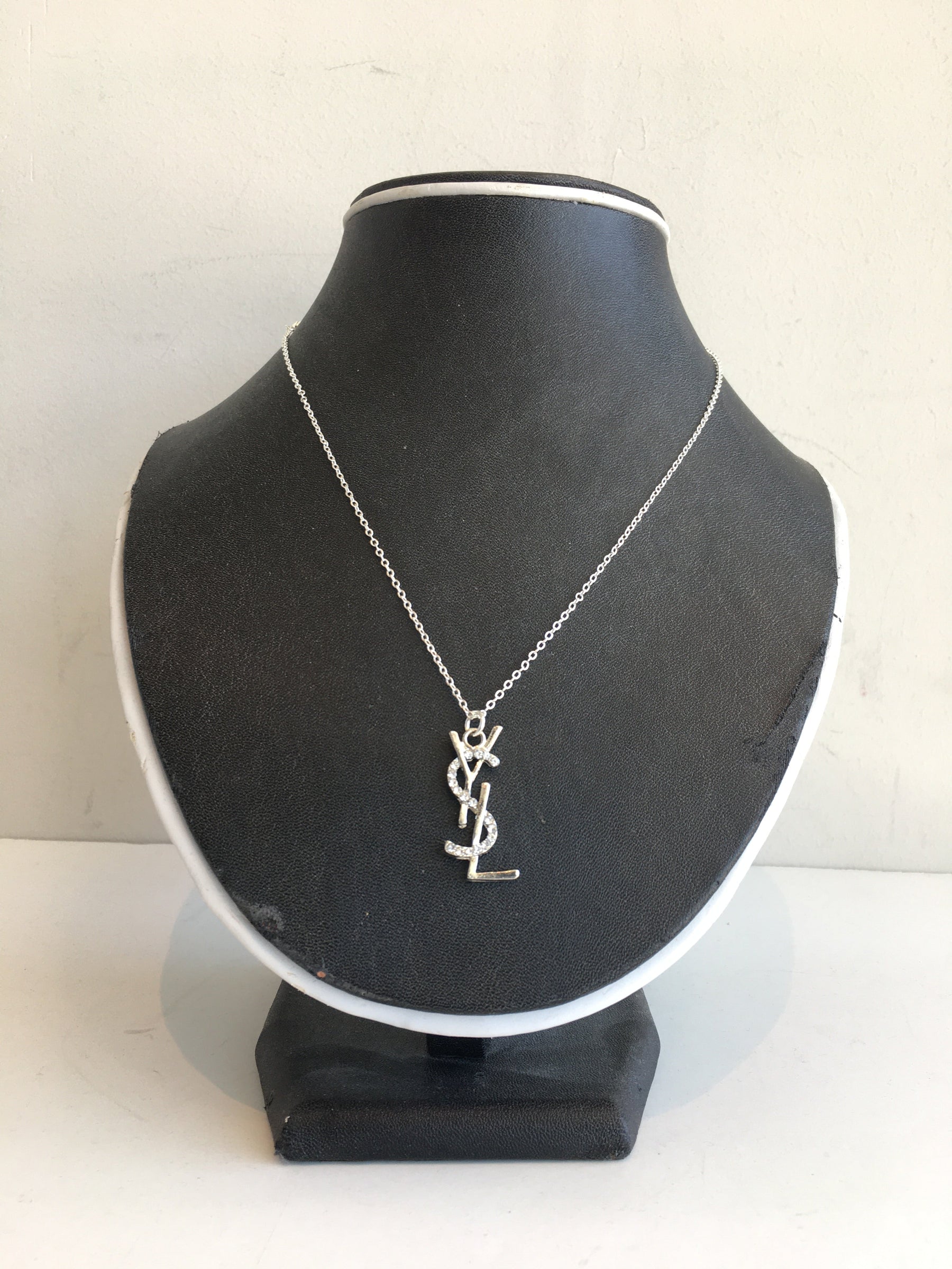 Designer Button Necklace