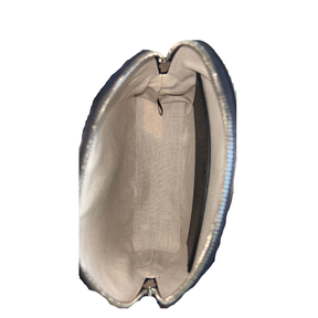 Bird's Eye View of Gucci Ophidia Monogram Dome Bag on a White Background. 