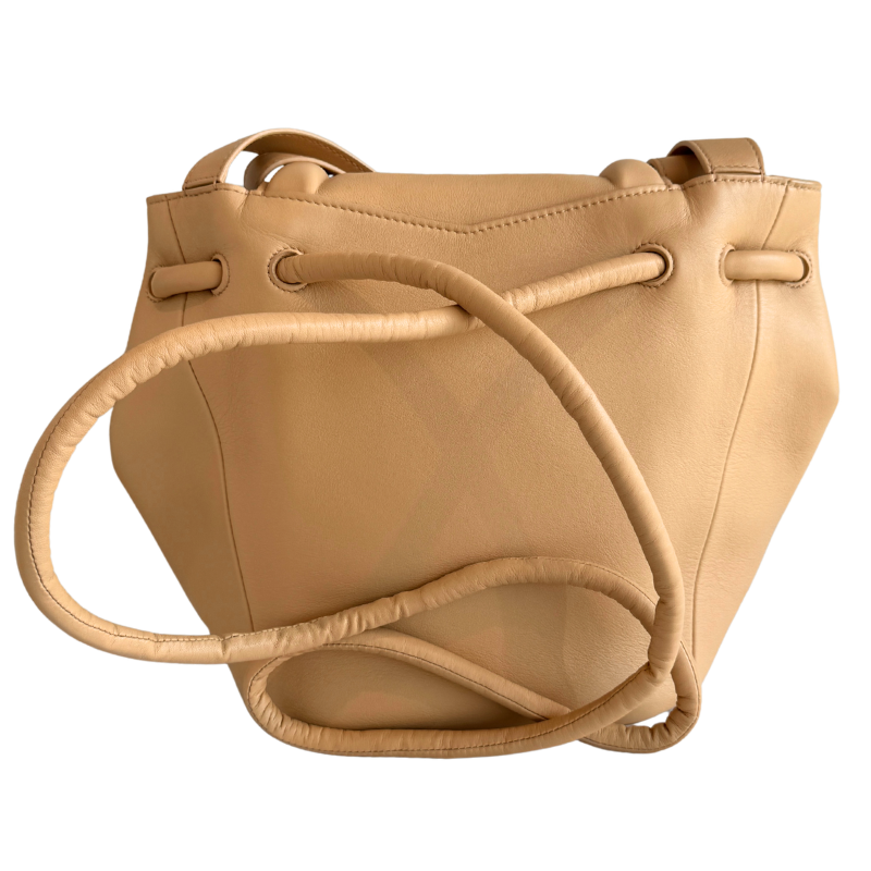 Bottega Veneta Nappa Leather Beak Flap Tote