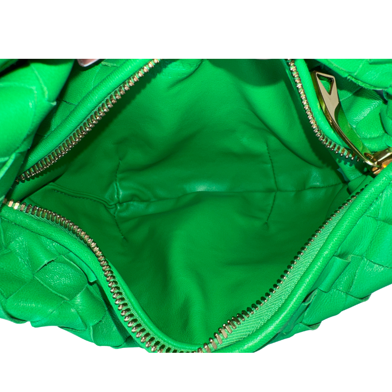 Bottega Veneta Parakeet Nappa Intrecciato Mini Jodie