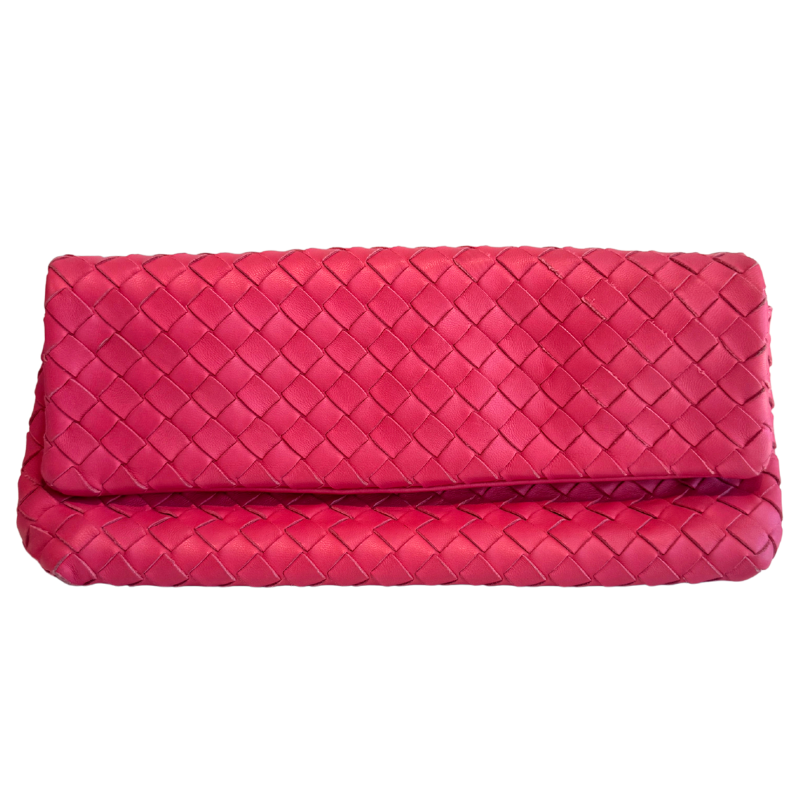 Bottega Veneta Intrecciato Pouch Clutch