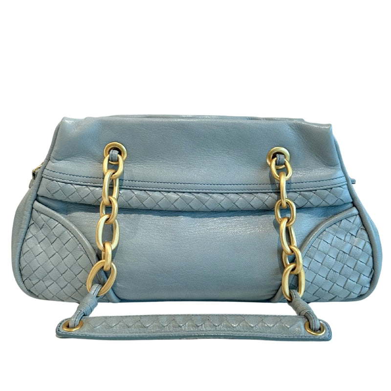 Bottega Veneta Intrecciato Top Handle Shoulder Bag
