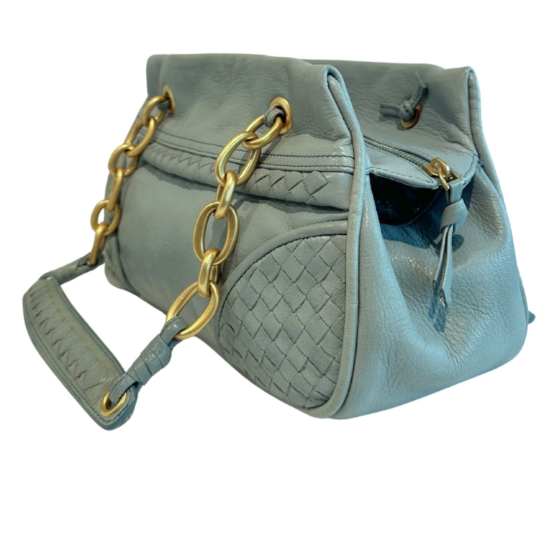 Bottega Veneta Intrecciato Top Handle Shoulder Bag