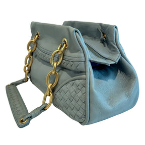 Bottega Veneta Intrecciato Top Handle Shoulder Bag