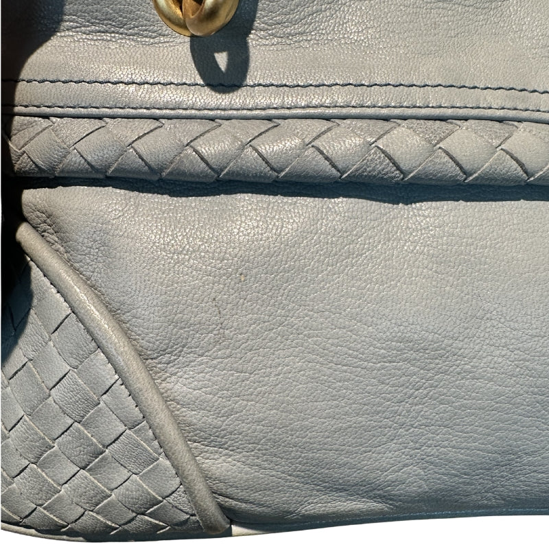 Bottega Veneta Intrecciato Top Handle Shoulder Bag