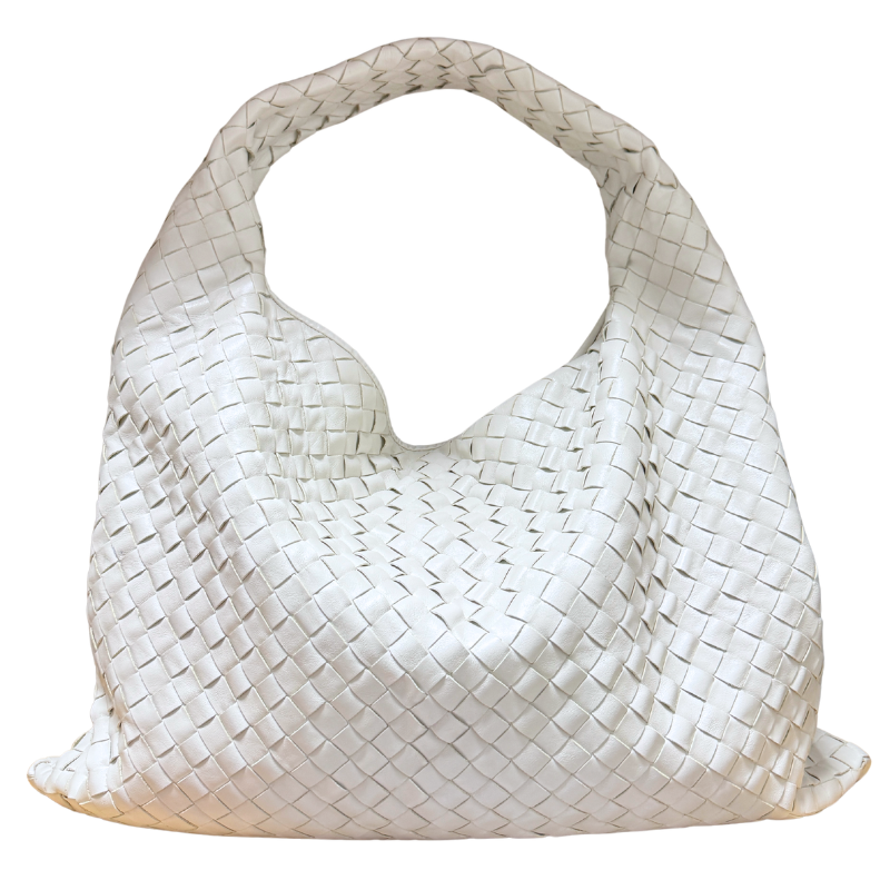 Bottega Veneta Intrecciato Leather Hop Large Tote