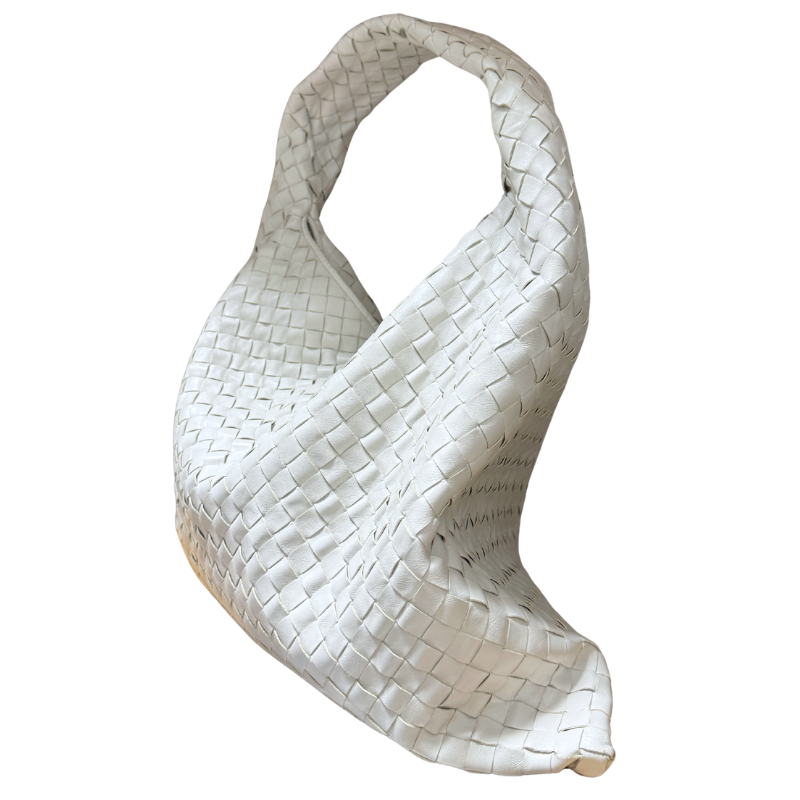 Bottega Veneta Intrecciato Leather Hop Large Tote