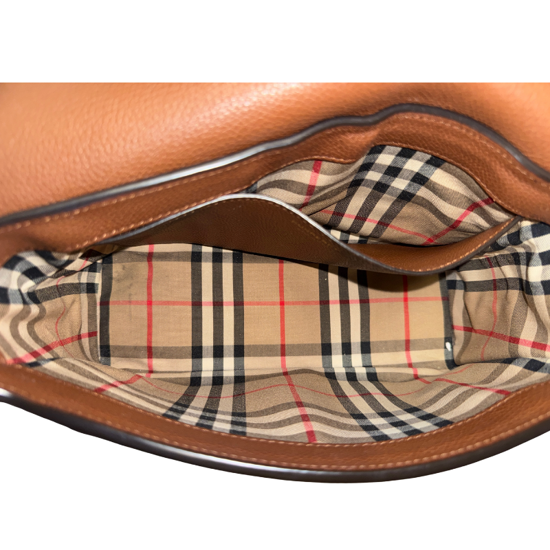 Burberry Medium Note Nova Check Crossbody