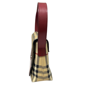 Burberry Haymarket Check Shoulder Bag