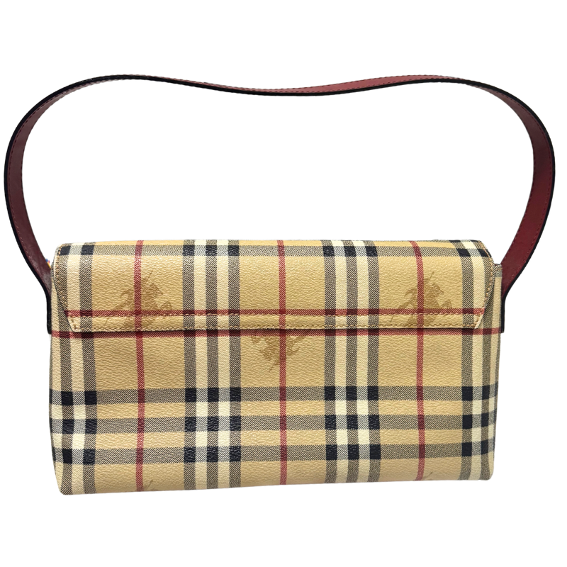 Burberry Haymarket Check Shoulder Bag