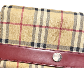 Burberry Haymarket Check Shoulder Bag