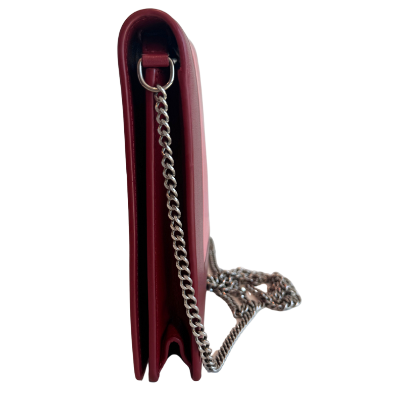 Celine Frame Clutch With Chain