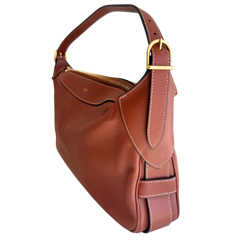 Celine Calfskin Medium Romy Shoulder Bag