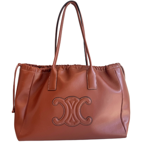 Celine Triomphe Cabas Large Drawstring Tote