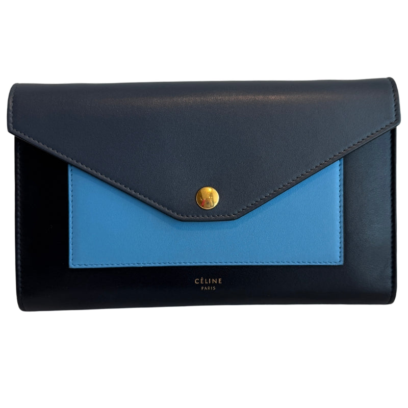 Celine Large Pocket Wallet On Chain