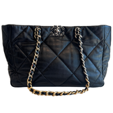 Chanel East/West 19 Shopping Tote