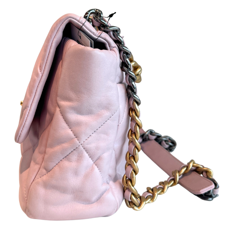 Chanel Quilted Lambskin Large 19 Flap Bag