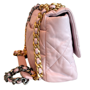 Chanel Quilted Lambskin Large 19 Flap Bag