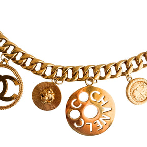 Chanel Vintage Chain-Link Charm Belt