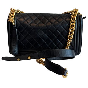 Chanel Quilted Lambskin Medium Boy Flap Bag