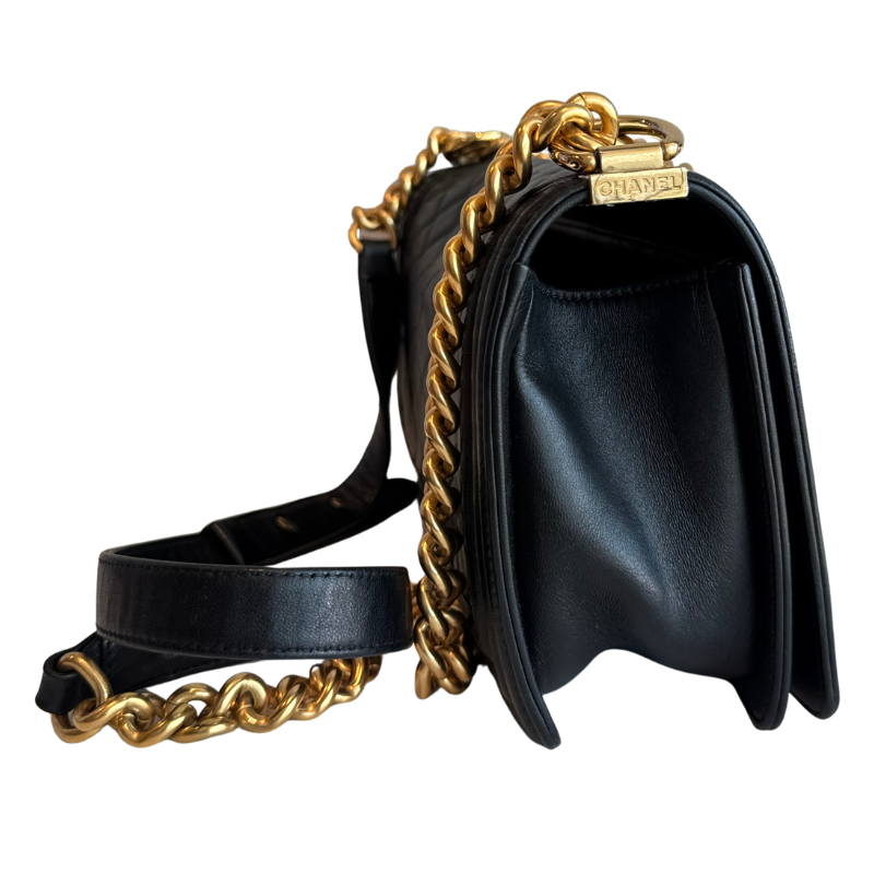 Chanel Quilted Lambskin Medium Boy Flap Bag
