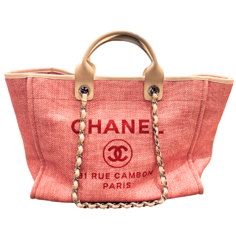 Chanel Large Deauville Shopper Tote