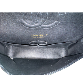 Chanel Quilted Caviar Leather Medium Classic Double Flap Bag