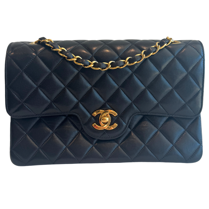 Chanel Quilted Lambskin Small Double Flap Bag