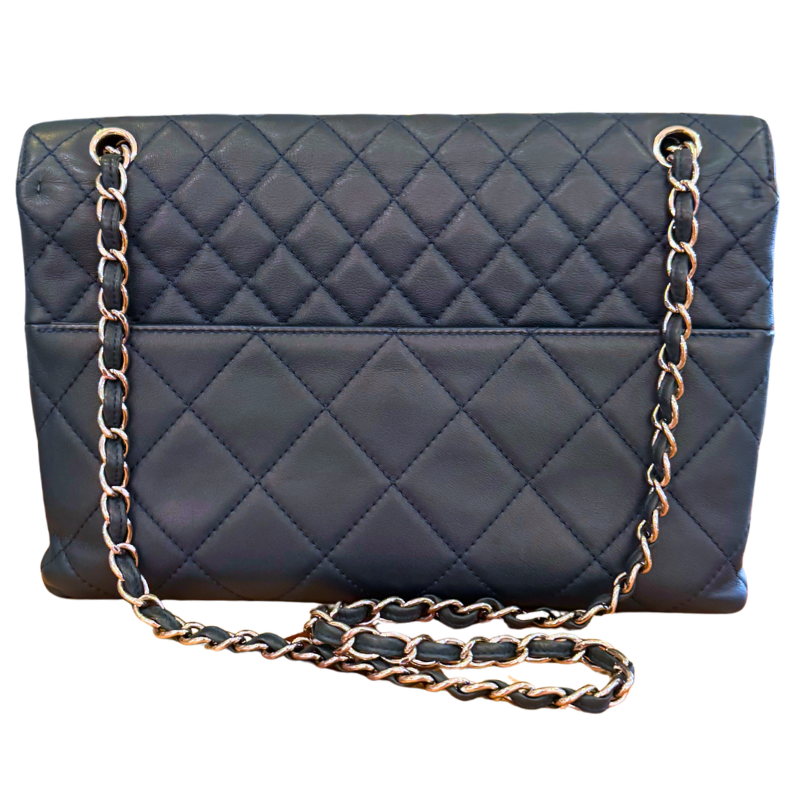 Chanel Calfskin Quilted In The Business Flap Bag