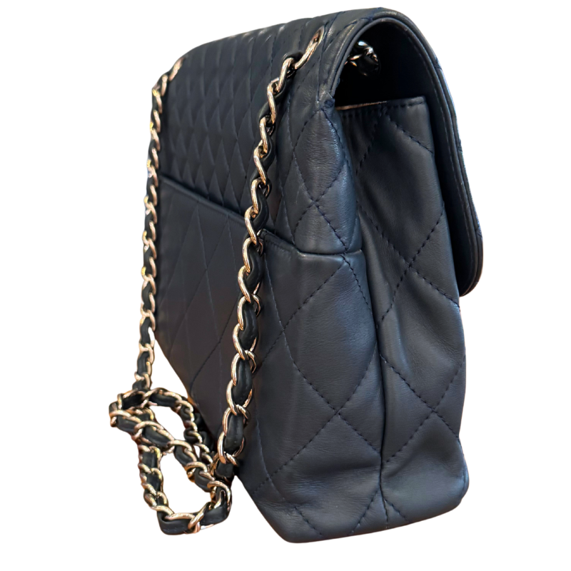 Chanel Calfskin Quilted In The Business Flap Bag