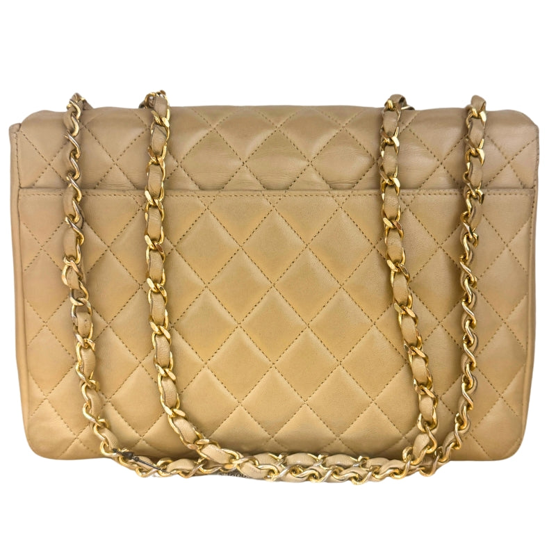 Chanel Vintage Matelasse Lambskin Single Flap Bag
