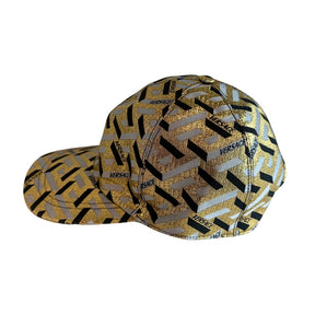 Versace Medusa Cap

Metallic Logo Baseball

Jacquard&nbsp;

Gold, Black, Grey&nbsp;