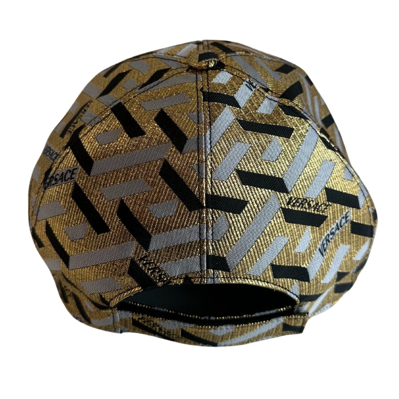 Versace Medusa Cap

Metallic Logo Baseball

Jacquard&nbsp;

Gold, Black, Grey&nbsp;