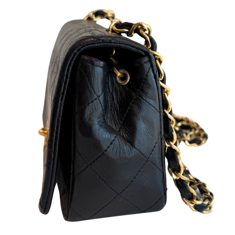 Chanel Matelasse Chain Single Flap Mini Shoulder Bag