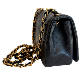 Chanel Matelasse Chain Single Flap Mini Shoulder Bag