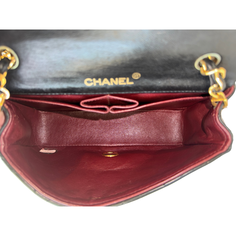 Chanel Matelasse Chain Single Flap Mini Shoulder Bag