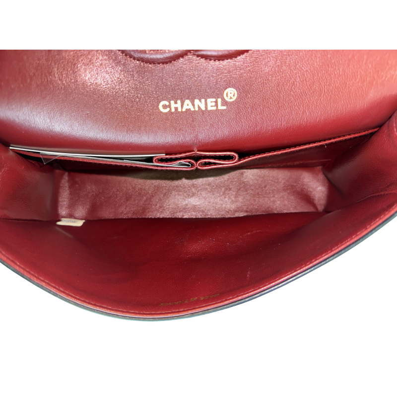 Chanel Midnight Blue Matelasse Classic Medium Double Flap