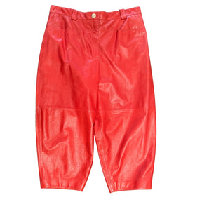 Chanel Leather Trousers